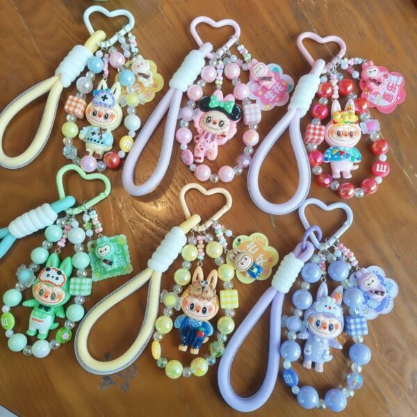 Cartoon Rabrub Beaded Doll Pendant